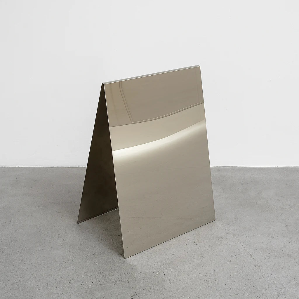 Panneau trottoir miroir